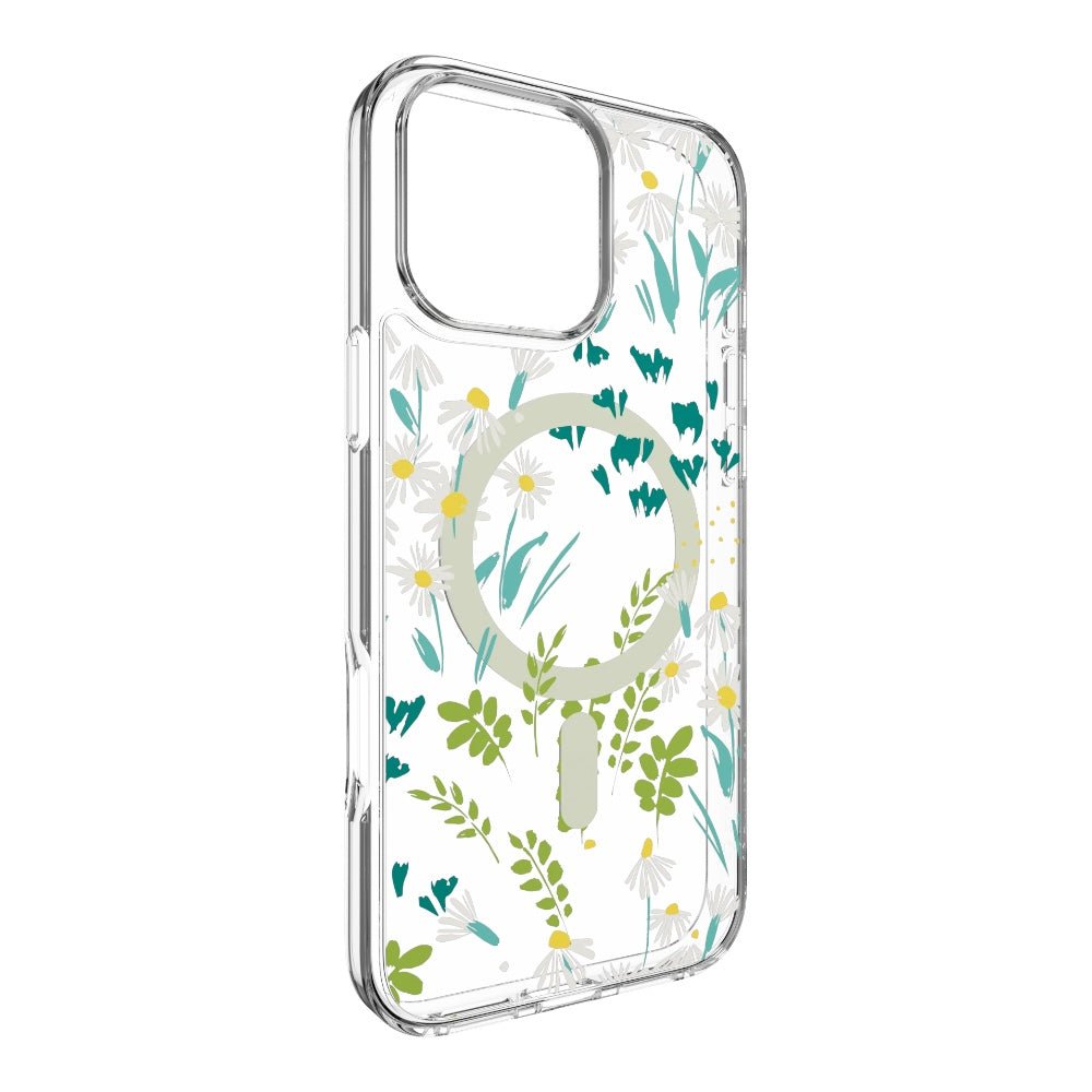 Estuche SwitchEasy Skin iPhone 16 Pro Style M Pattern Shockproof Case For 2024 iPhone 3 Lenses Daisy Color Multicolor — foto 3