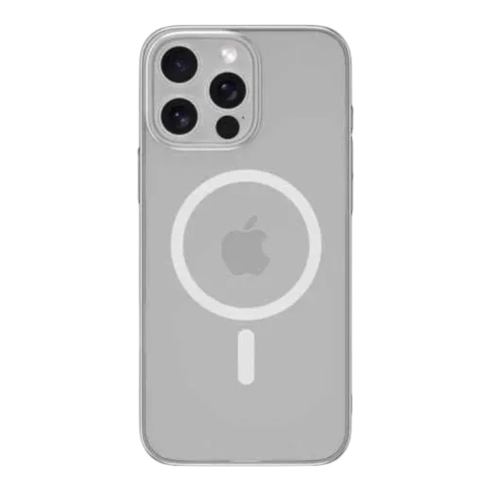 Estuche Devia MagSafe iPhone 16 Pro Glimmer Gris