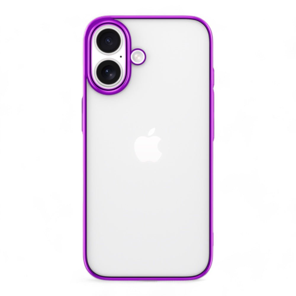 Estuche Devia Skin iPhone 16 Glimmer Fucsia