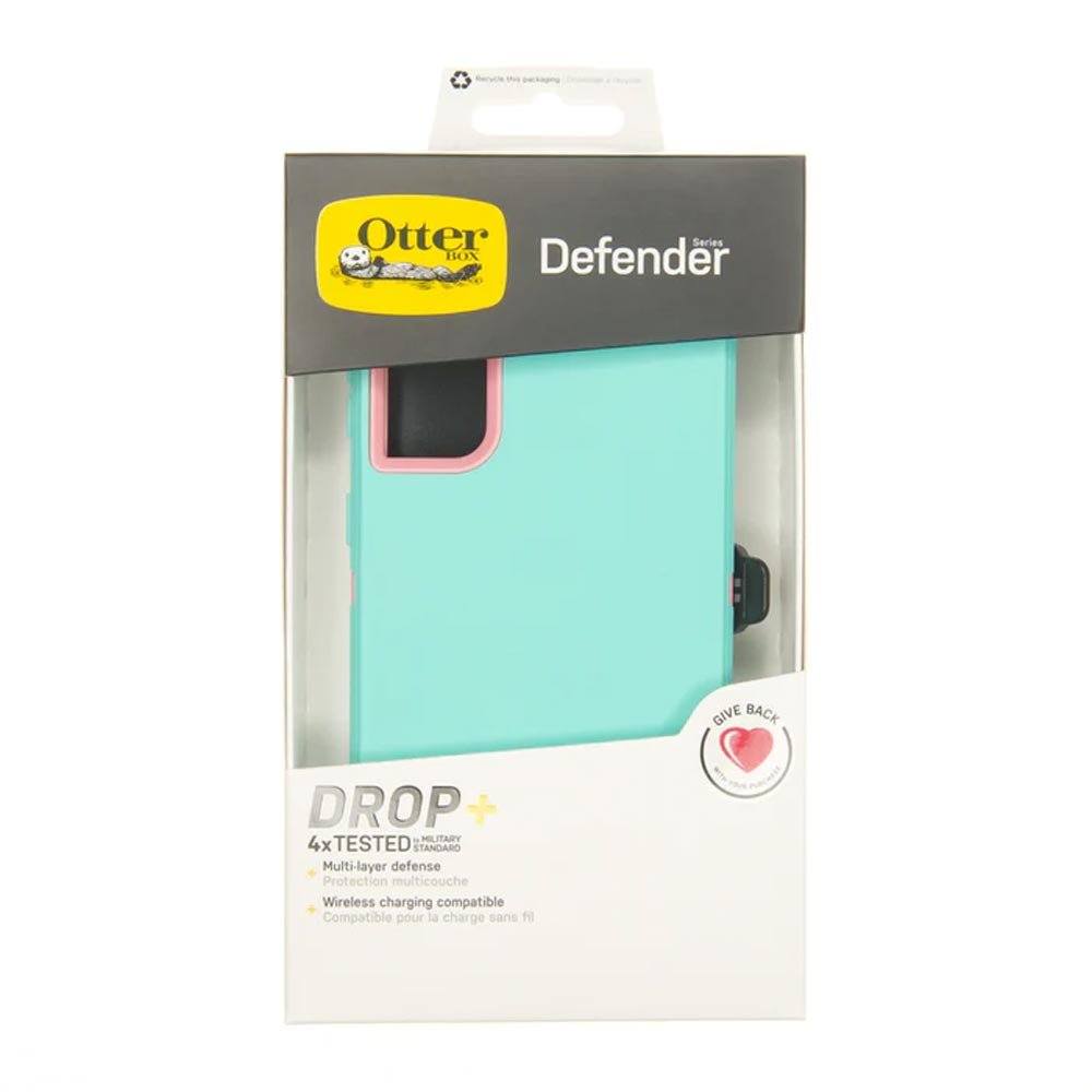 Case OtterBox Defender para Samsung A51 - Turquesa/Rosado