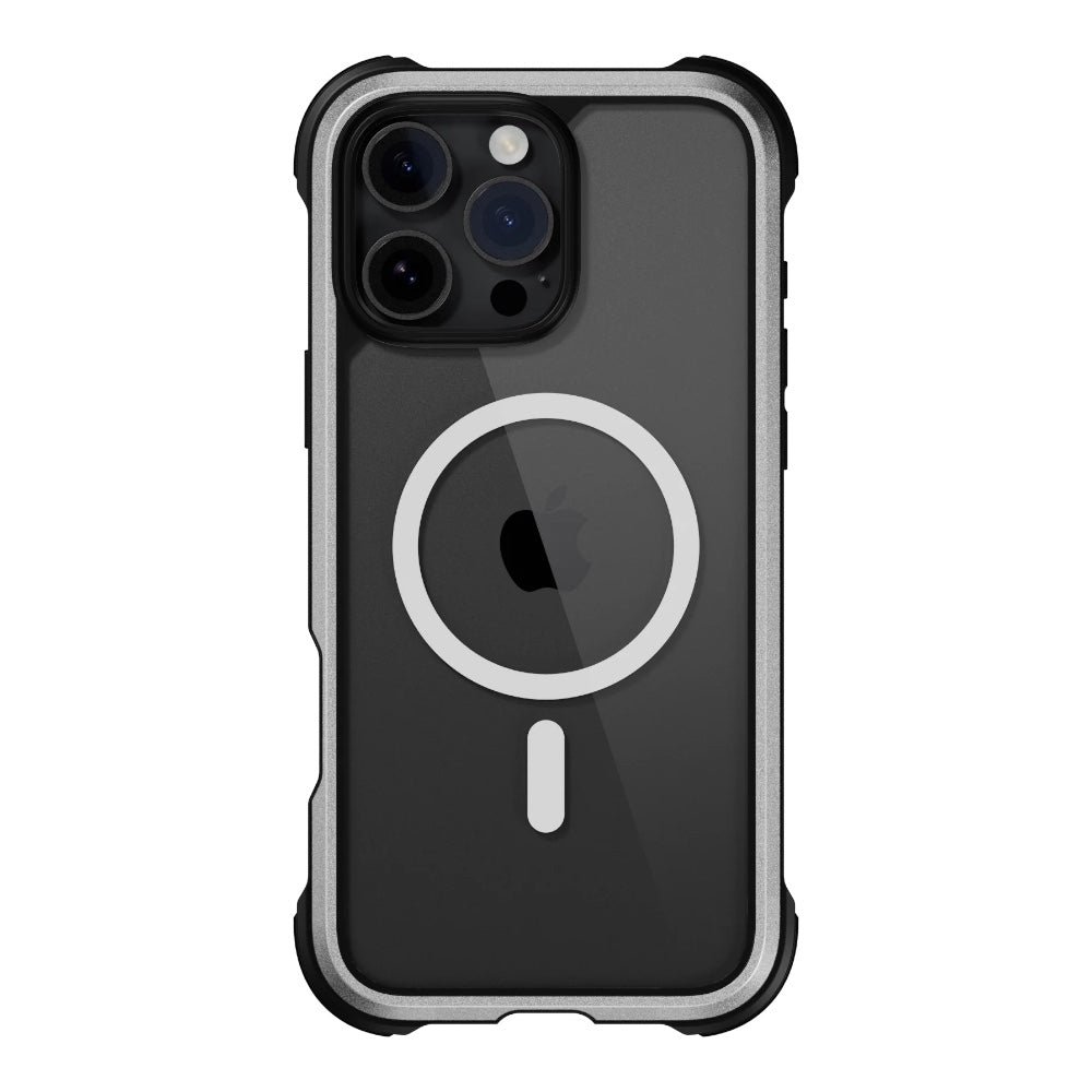 Estuche MagEasy Skin iPhone 16 Pro Odyssey M Rugged Utility Protective Case For 2024 iPhone 3 Lenses Color Gris