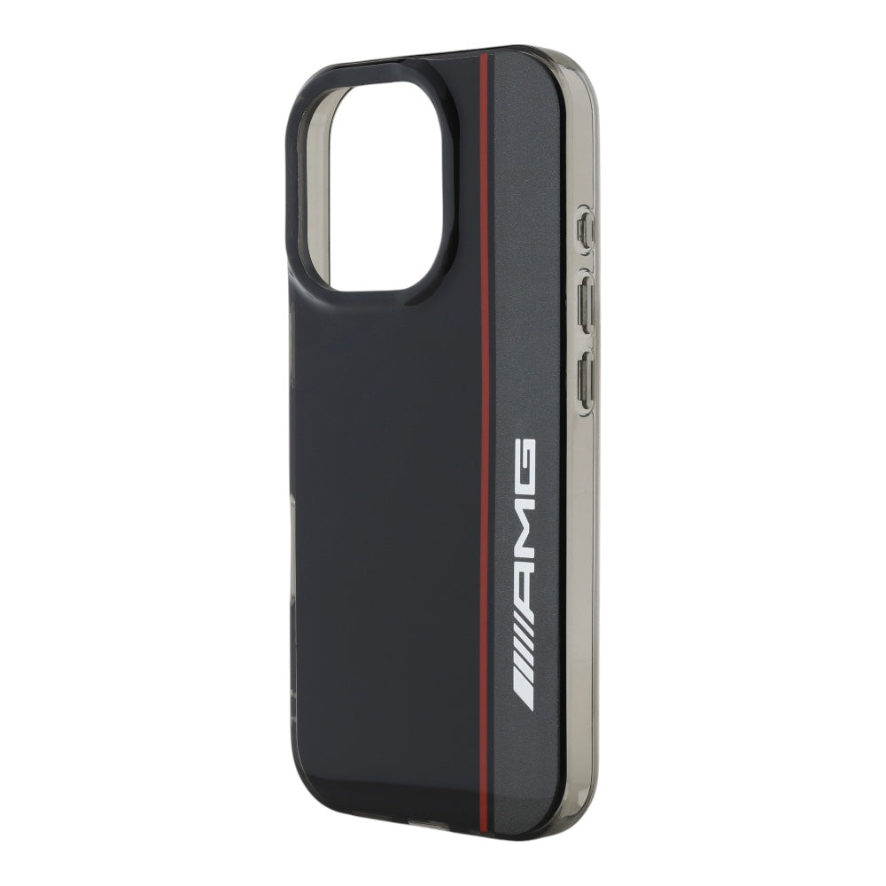 Estuche Amg Skin iPhone 16 Pro MagSafe Case Double Layer Bow Lines Black Color Negro — foto 6