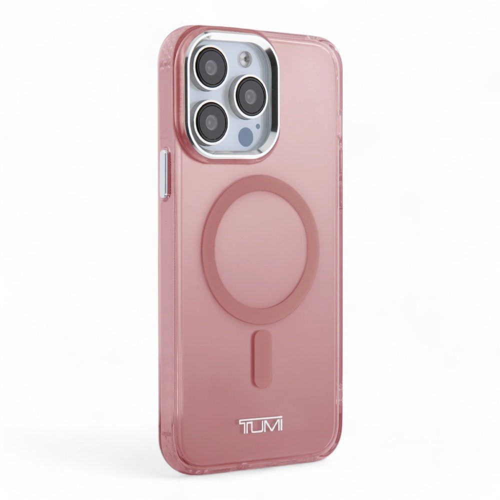 Estuche Tumi Hc MagSafe Transparent Pink para iPhone 15 Pro Max — foto 2