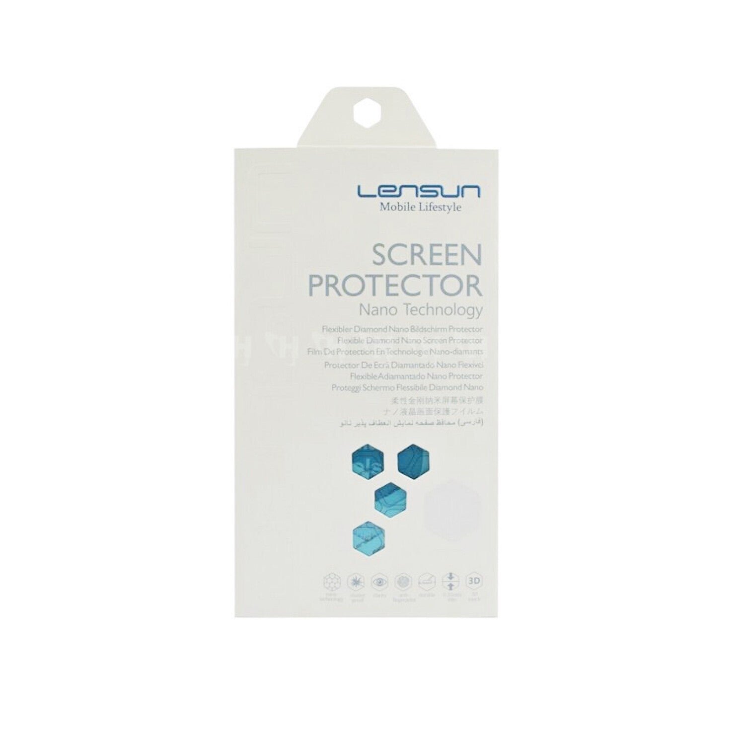 Protector Pantalla Lensun Nanotech Film Nano Flexible Self Restore Personalizado Mate
