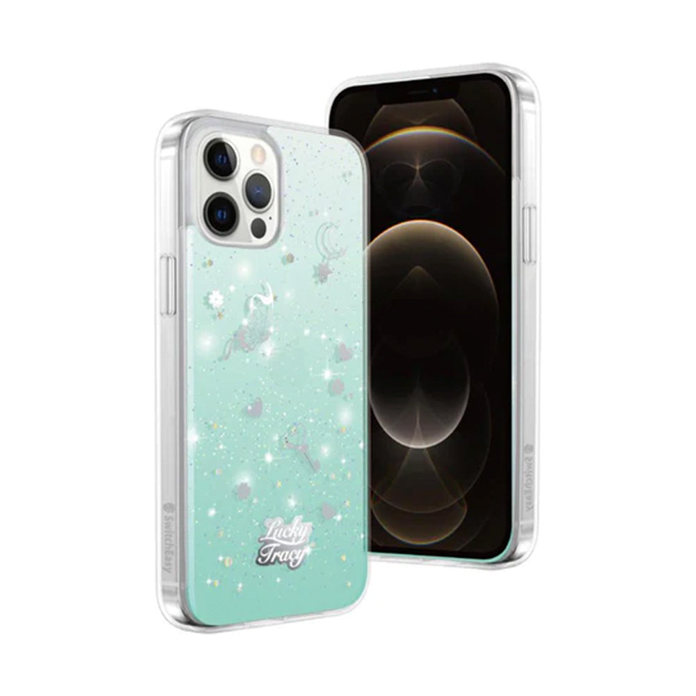 Estuche Clásico SwitchEasy Lucky Azul para iPhone 12 Pro Max — foto 7