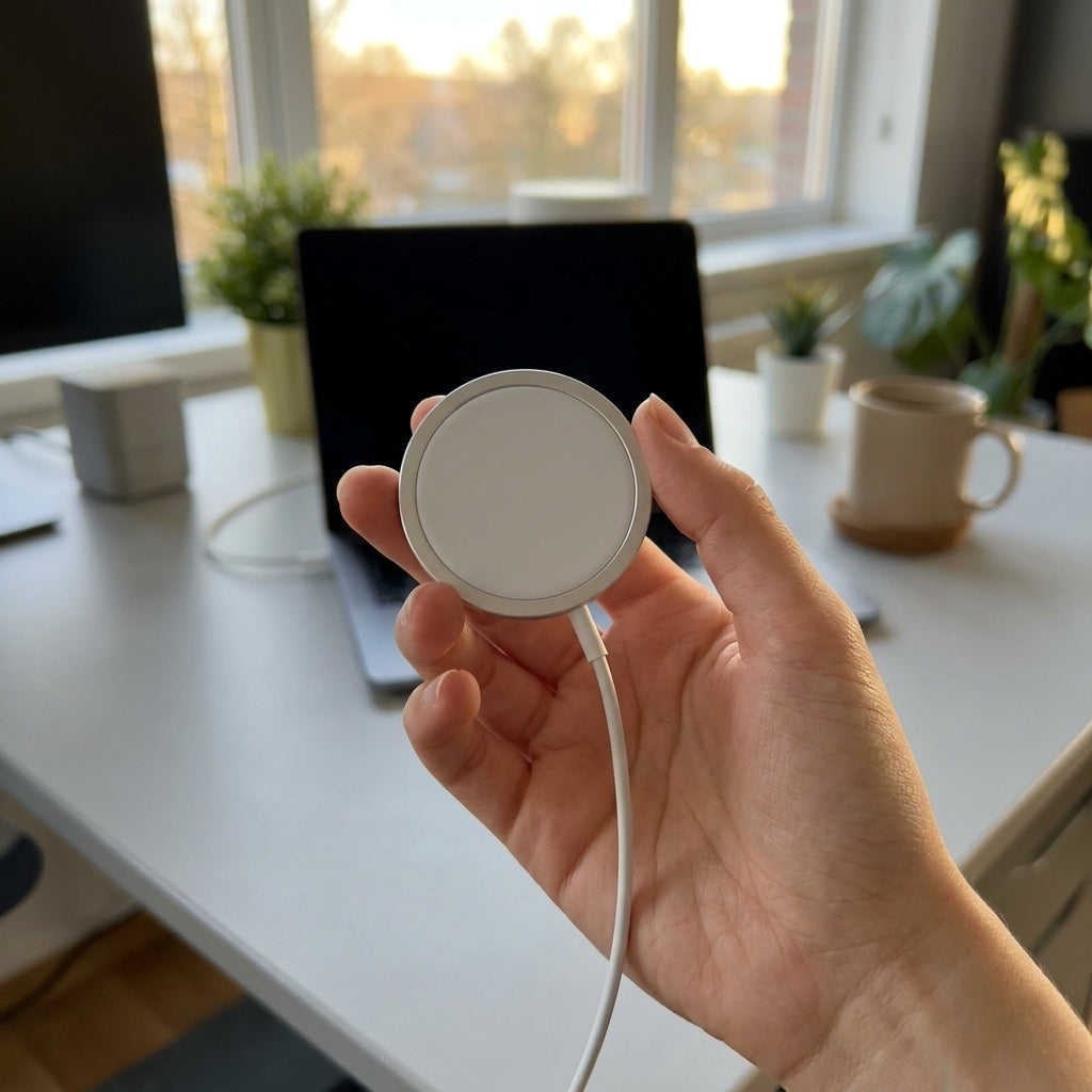 Cargador Apple Inalámbrico Ultra Rápido Arriba 15w MagSafe Original con Empaque Retail — foto 7