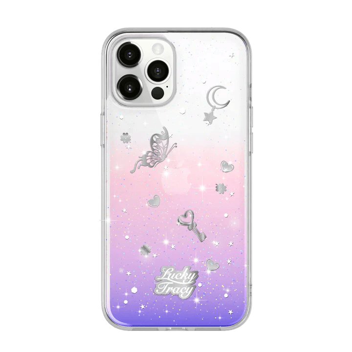 Estuche Clásico SwitchEasy Lucky Apple iPhone 12 / iPhone 12 Pro Color Twilight