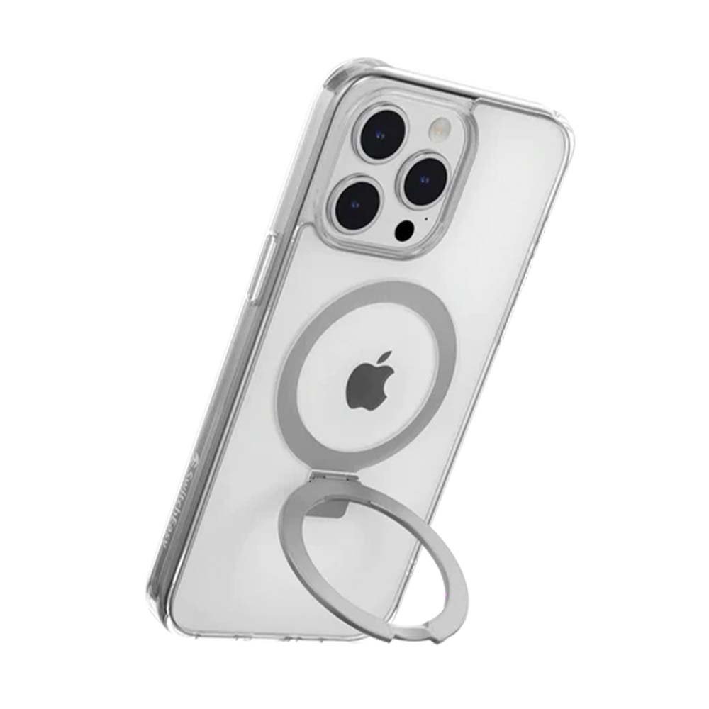 Estuche SwitchEasy Magstand iPhone 15 Pro MagSafe Color Transparente — foto 3