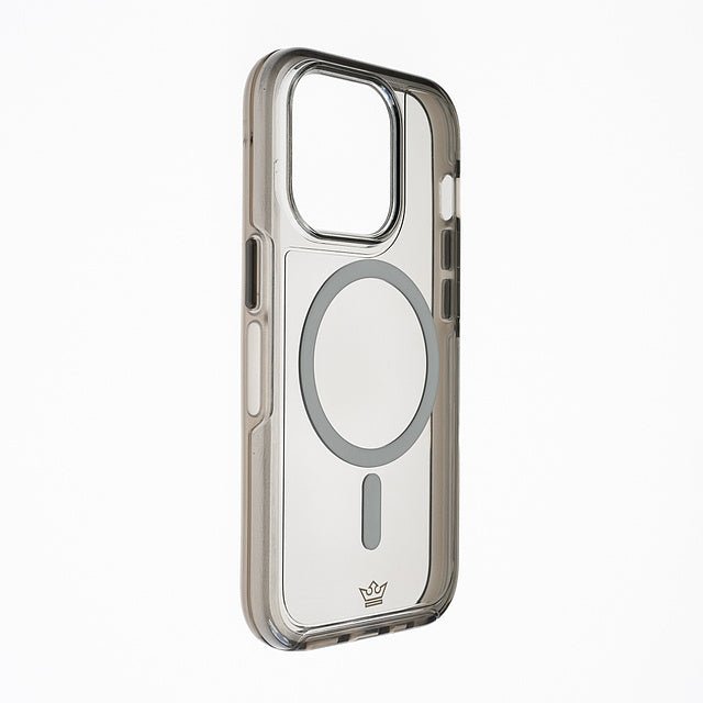 Estuche MagSafe El Rey Symmetry con MagSafe Apple iPhone 14 Plus Color Gris / Transparente — foto 2