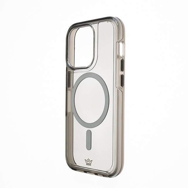 Estuche MagSafe El Rey Symmetry con MagSafe Apple iPhone 14 Plus Color Gris / Transparente — foto 3