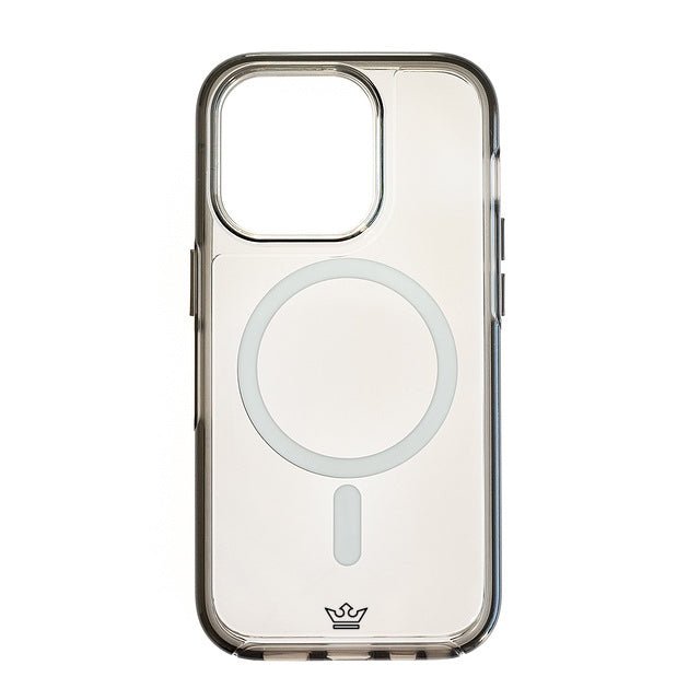 Estuche MagSafe El Rey Symmetry con MagSafe Apple iPhone 14 Plus Color Gris / Transparente