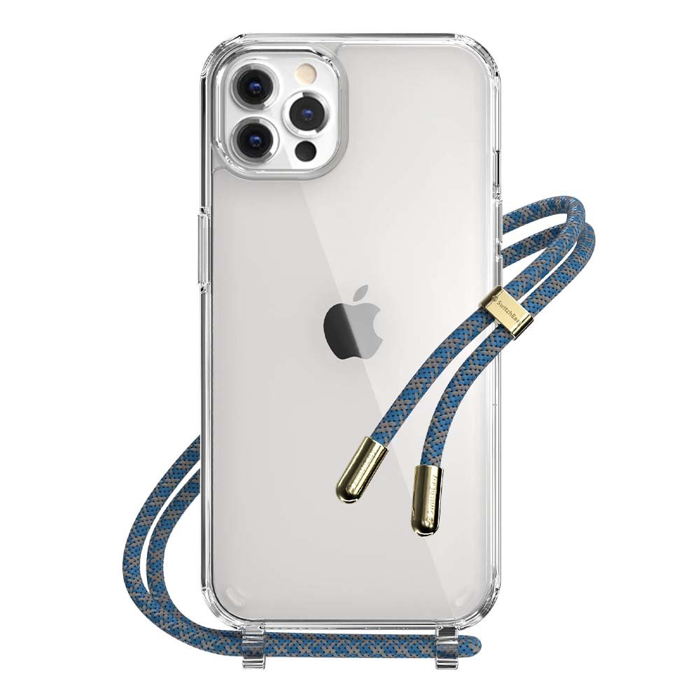 Estuche Straps SwitchEasy Play Apple iPhone 13 Pro (ocean) Color Transparente