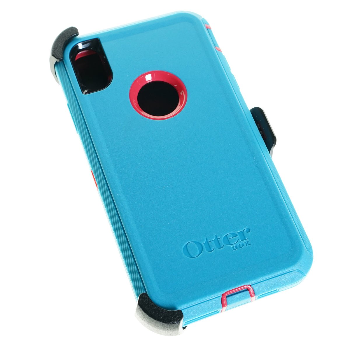Case OtterBox Defender | iPhone XS Max | Turquesa/rosado — foto 3