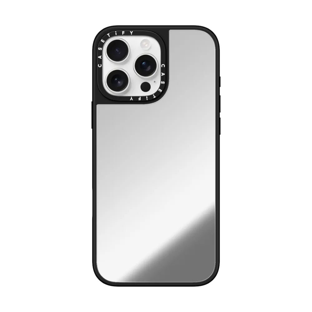 Estuche CASETiFY Mirror para iPhone 16 Pro - Negro