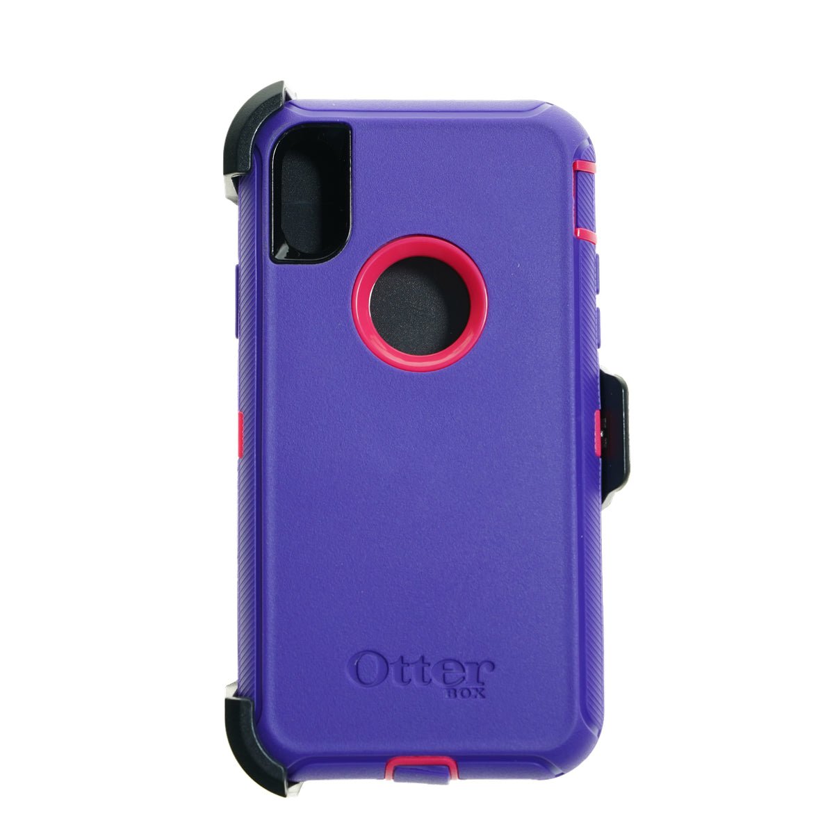 Case OtterBox Defender para iPhone XS Max - Morado/Rosado