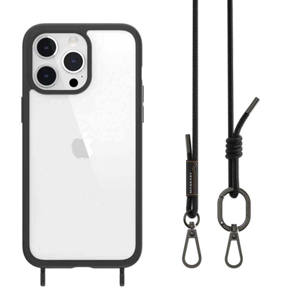 Estuche SwitchEasy Roam iPhone 15 Pro Roam + Strap Color Negro