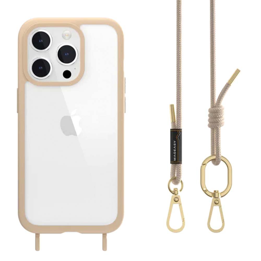 Estuche SwitchEasy Roam iPhone 15 Pro Roam + Strap Color Rosado