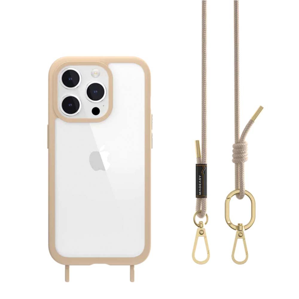 Estuche SwitchEasy Roam iPhone 15 Pro Max Roam + Strap Color Rosado