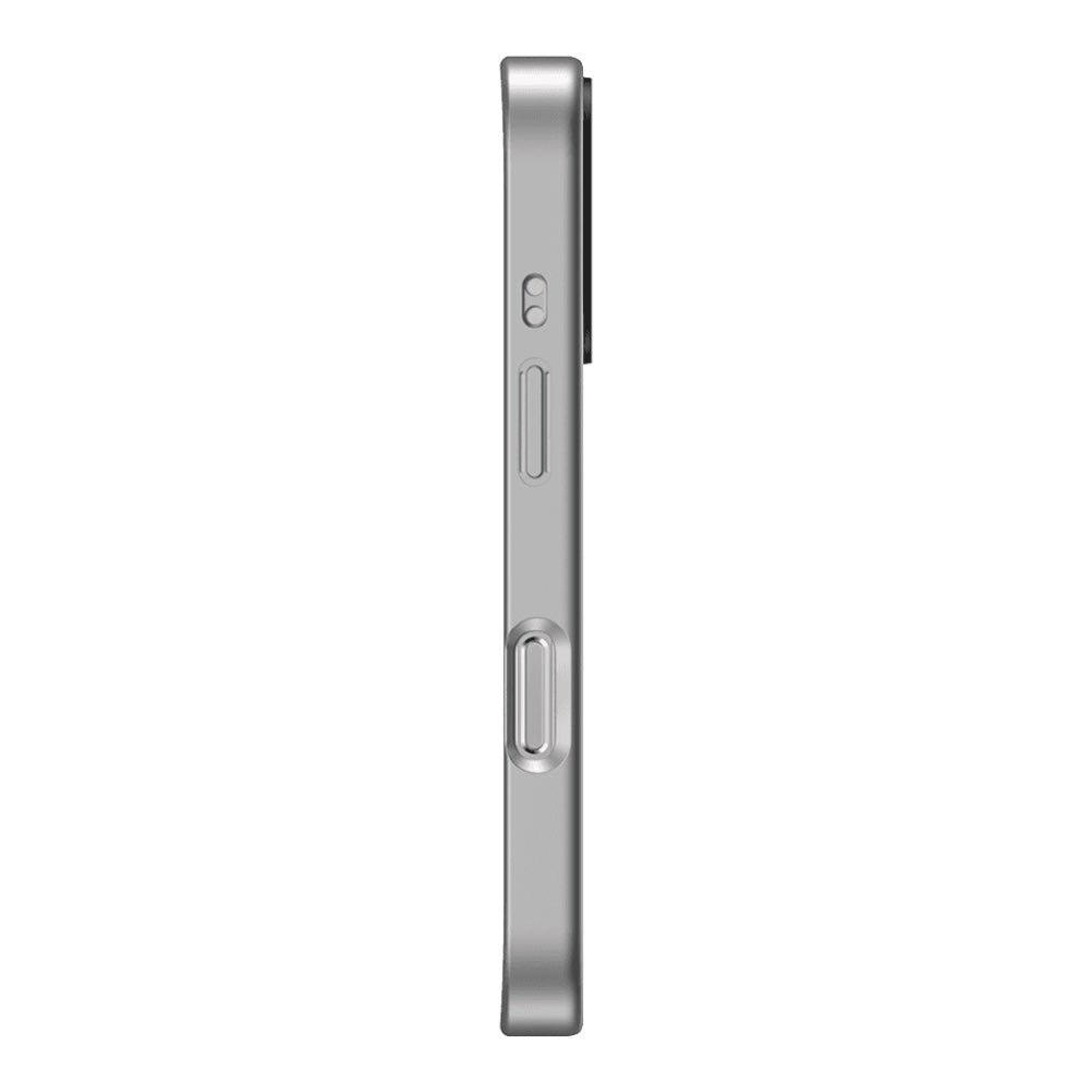 Case CASETiFY Mirror Marco Blanco iPhone 15 Gris — foto 4