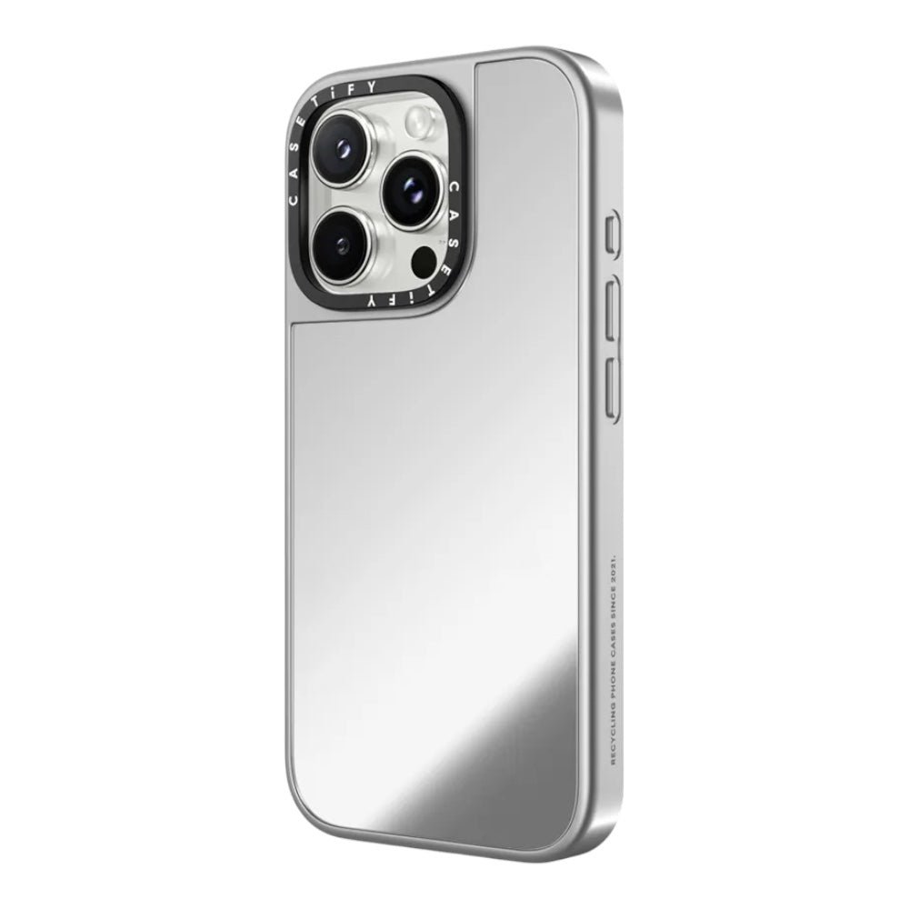 Case CASETiFY Mirror Blanco para iPhone 16 Pro — foto 3