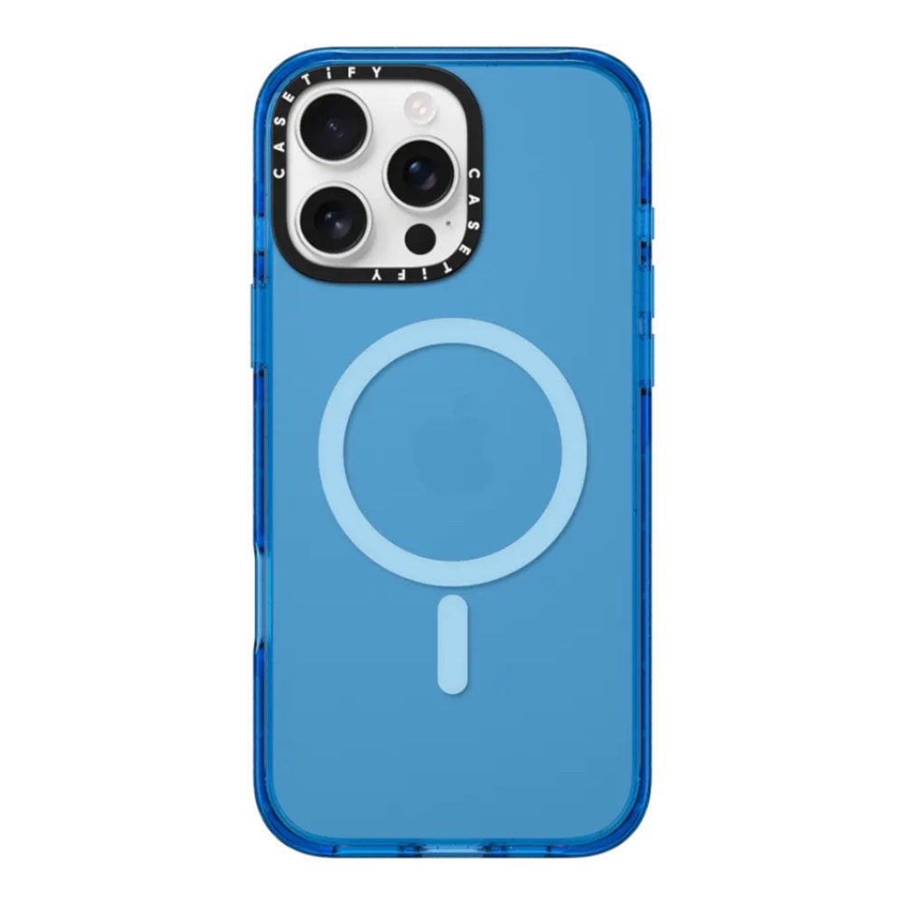 Case CASETiFY Impact con MagSafe iPhone 16 Pro Max Azul