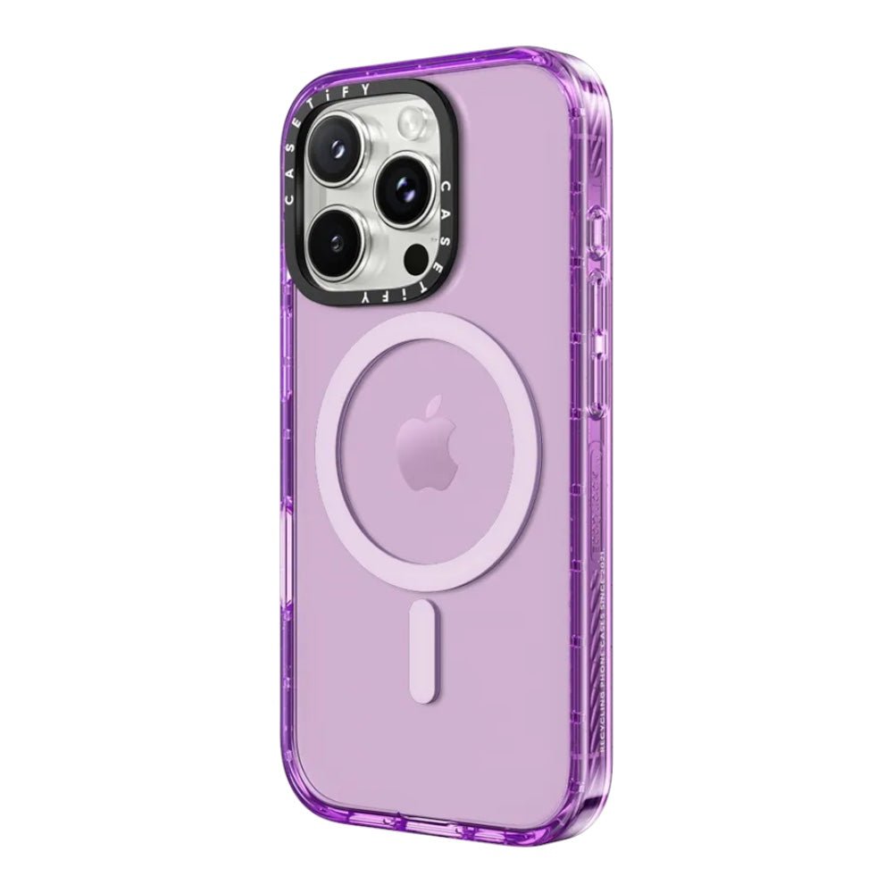 Case CASETiFY Impact con MagSafe iPhone 16 Pro Max Morado — foto 3