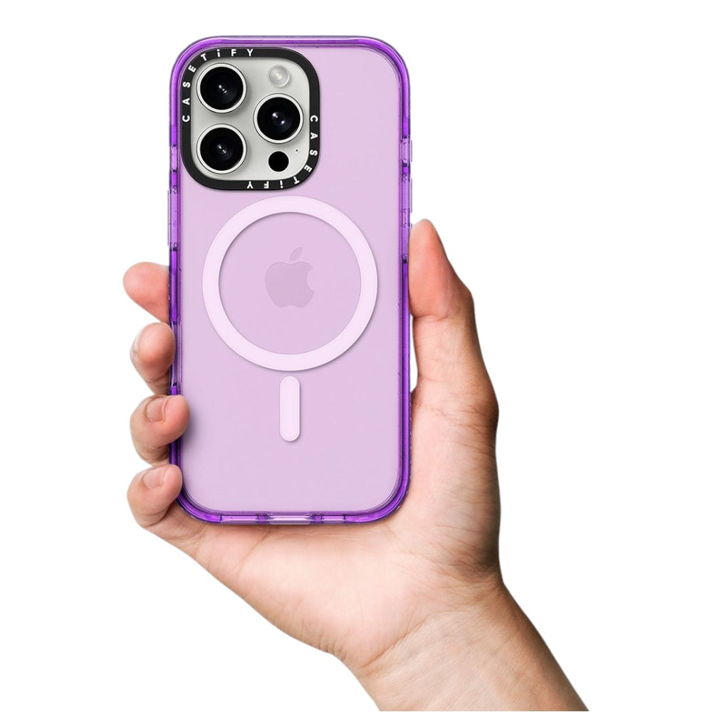 Case CASETiFY Impact con MagSafe iPhone 16 Pro Max Morado — foto 5