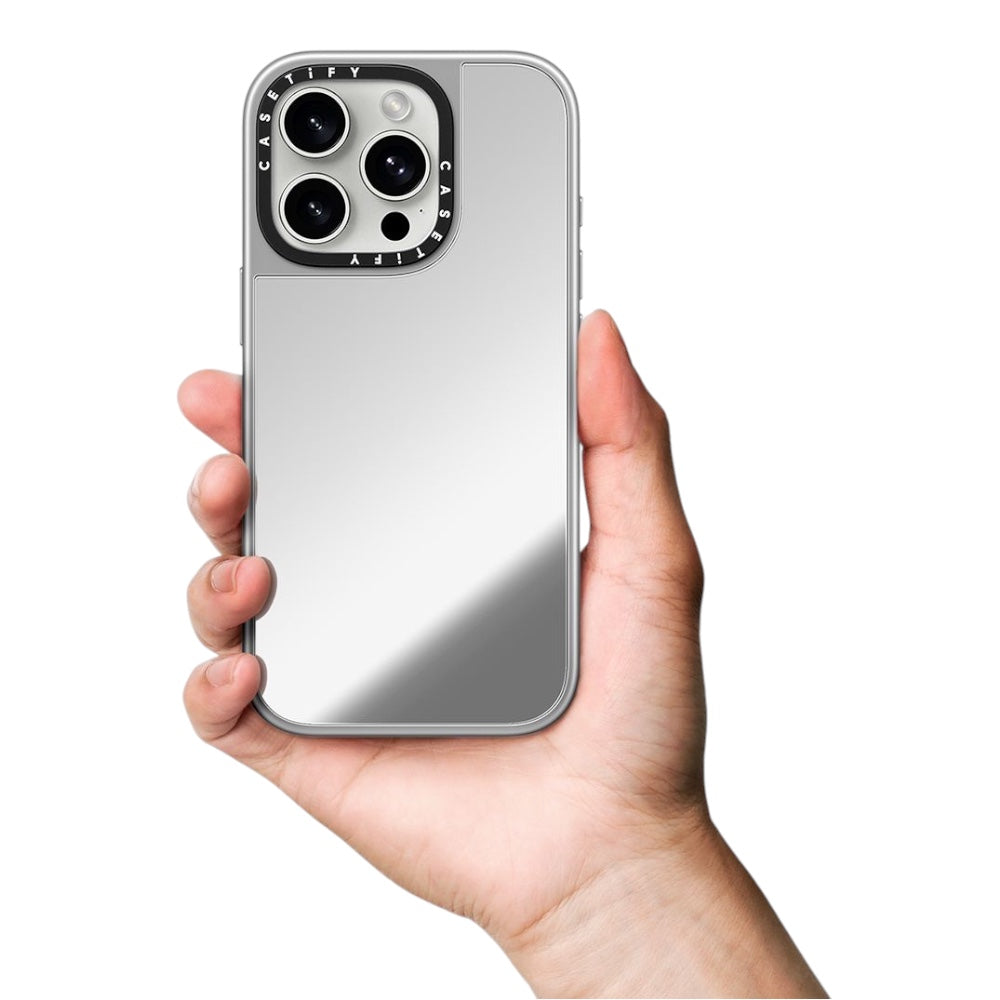 Estuche CASETiFY Mirror MagSafe iPhone 16 Plus - Gris — foto 5