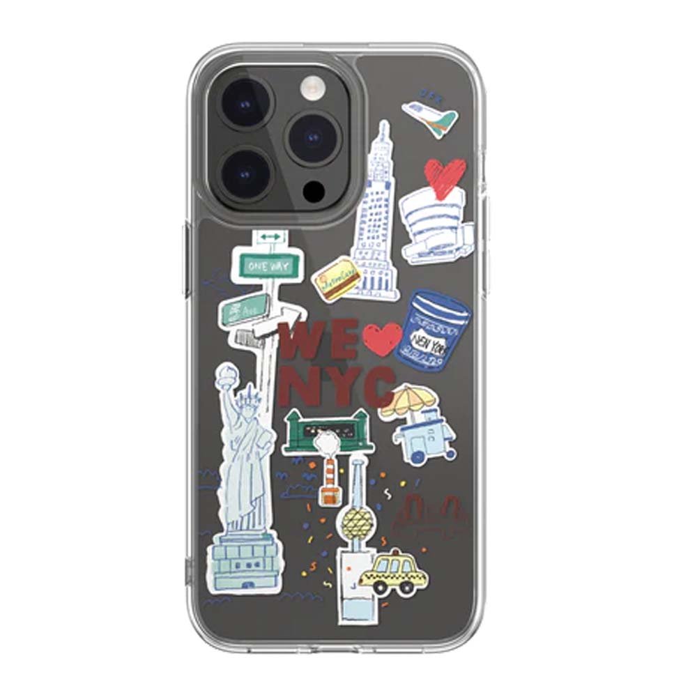 Estuche SwitchEasy City iPhone 15 Pro New York Color Multicolor