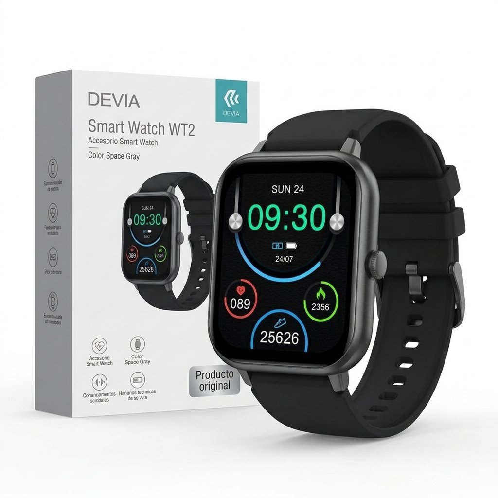 Accesorio Devia Smart Watch WT2 Color Space Gray — foto 7