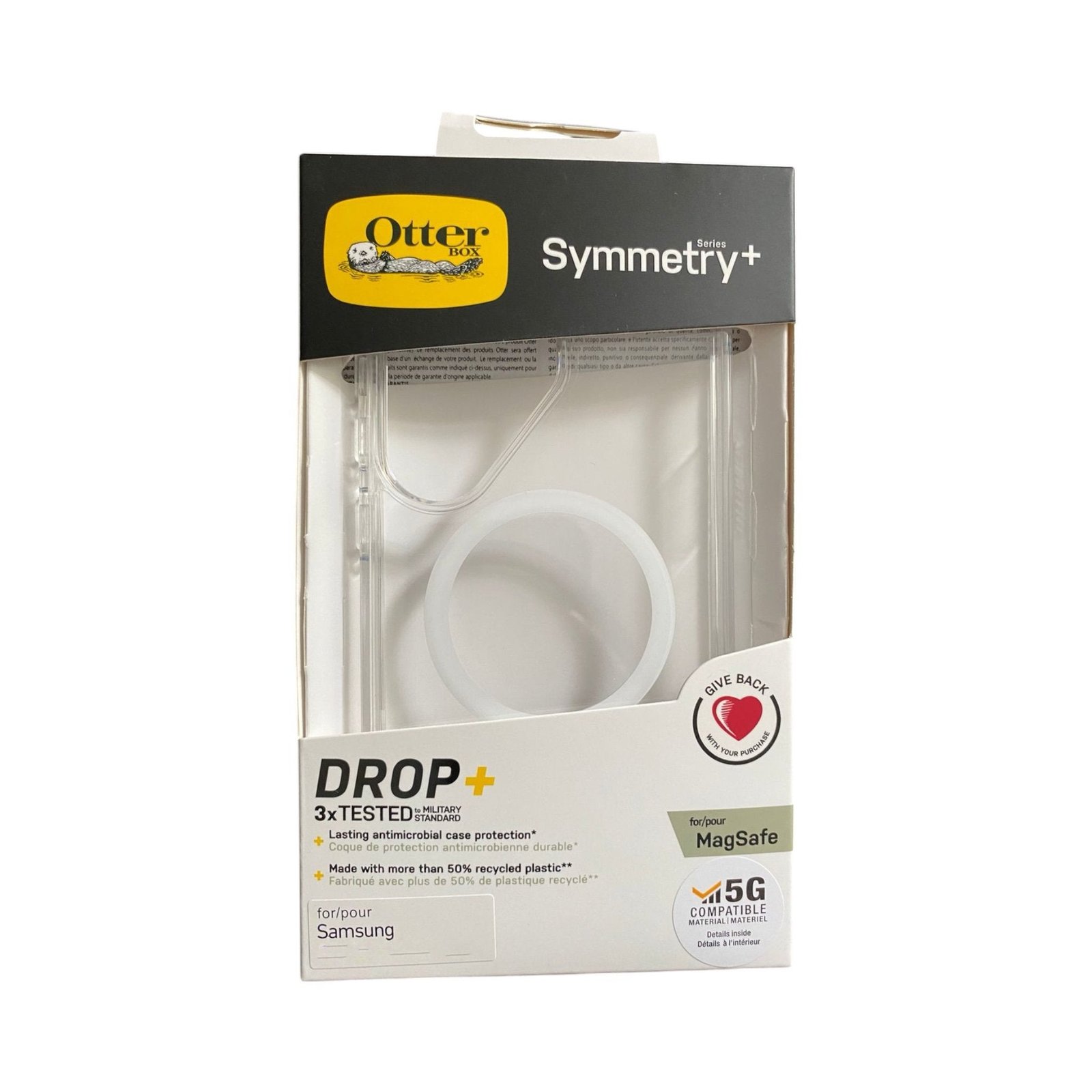 Estuche OtterBox Symmetry MagSafe S25 Ultra Transparente