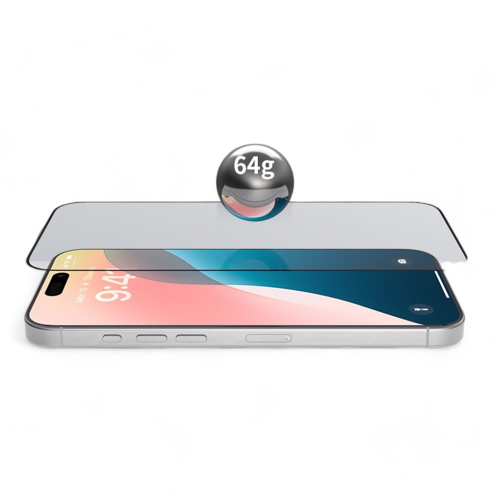 Protector Pantalla Devia Vidrio Templado iPhone 16 Pro Van Series Full Screen Anti-static Twice-tempered Glass Color Transparente — foto 3