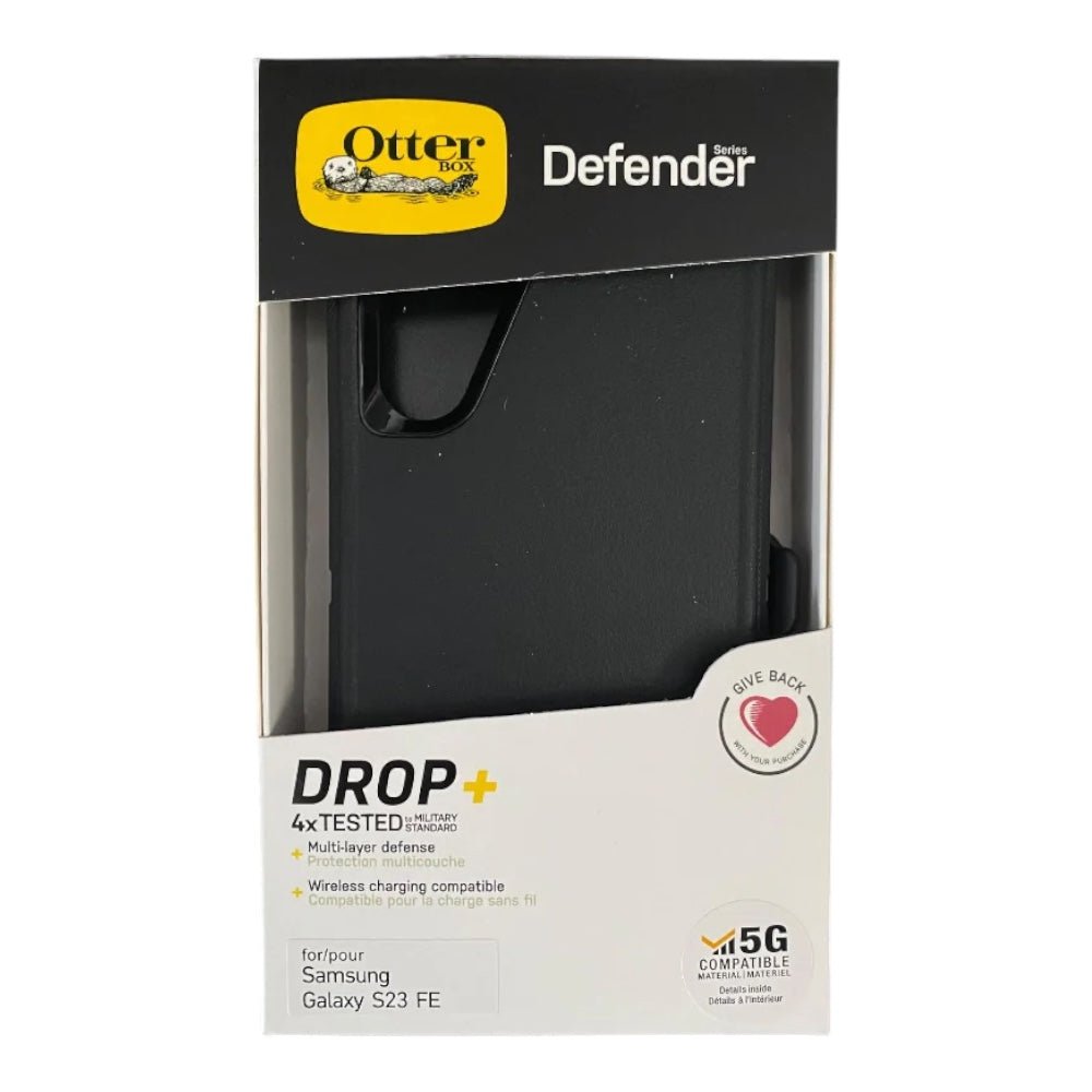Case OtterBox Defender con Clip | Galaxy S23 FE | Negro