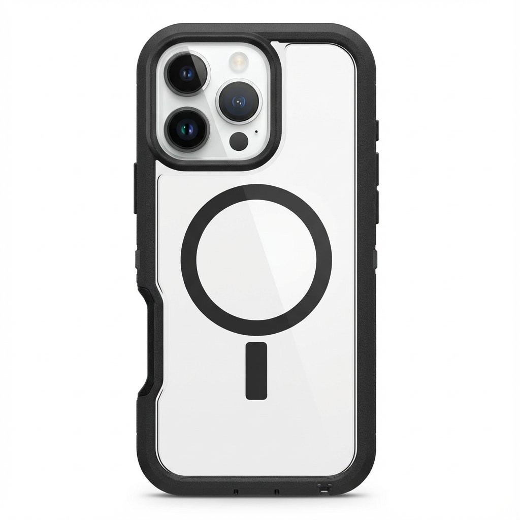Case OtterBox Defender Series Pro XT | iPhone 16 Pro Max | Negro — foto 2