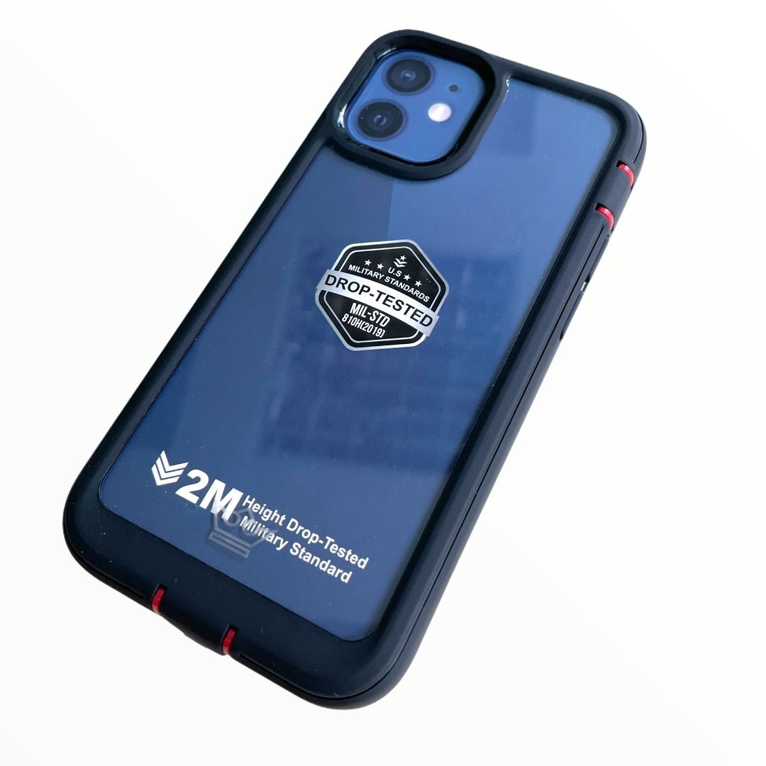 Estuche Protección el Rey Warrior a Prueba de Impactos Apple iPhone 12 Mini Color Negro — foto 2