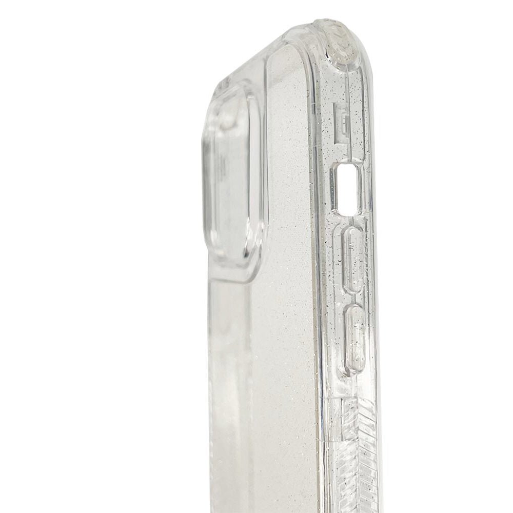 Case El Rey Glitter iPhone 14 Pro Defender Transparente — foto 4
