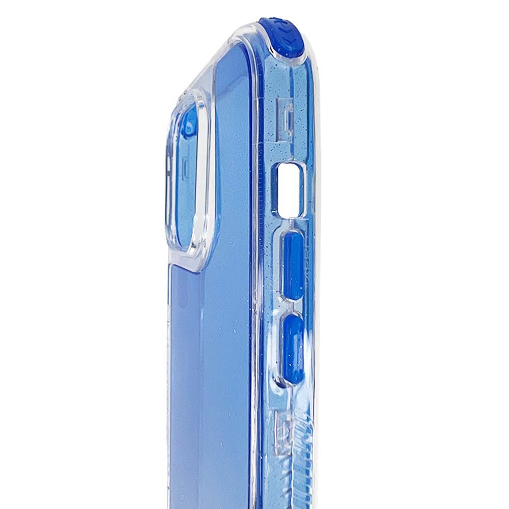 Case El Rey Glitter iPhone 14 Pro Defender Azul — foto 4