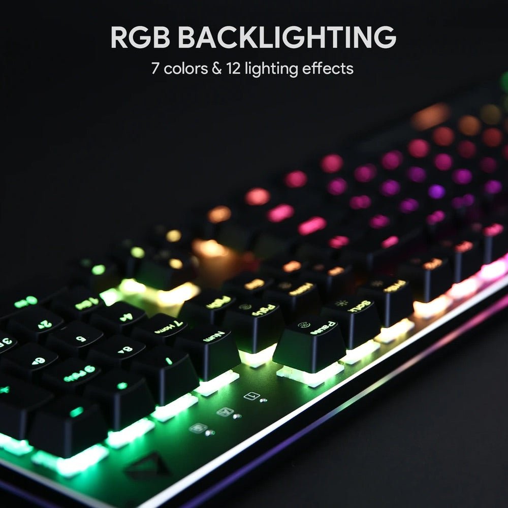 Teclado Mecánico Aukey KMG12 - 104 Teclas — foto 4