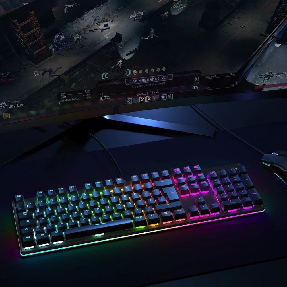 Teclado Mecánico Aukey KMG12 - 104 Teclas