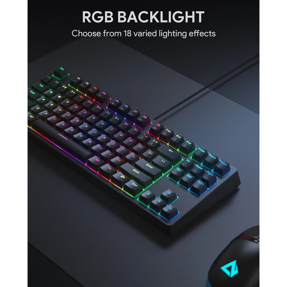 Teclado Mecánico Aukey Kmg14 Azul — foto 2