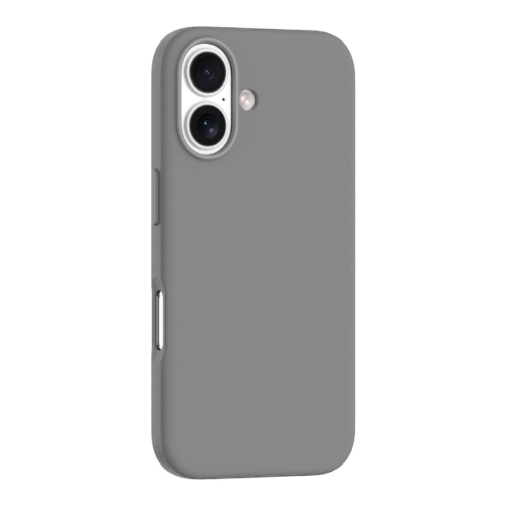 Estuche Devia Skin iPhone 16 Plus Nature Series Silicone Magnetic Case Color Gris Oscuro — foto 2