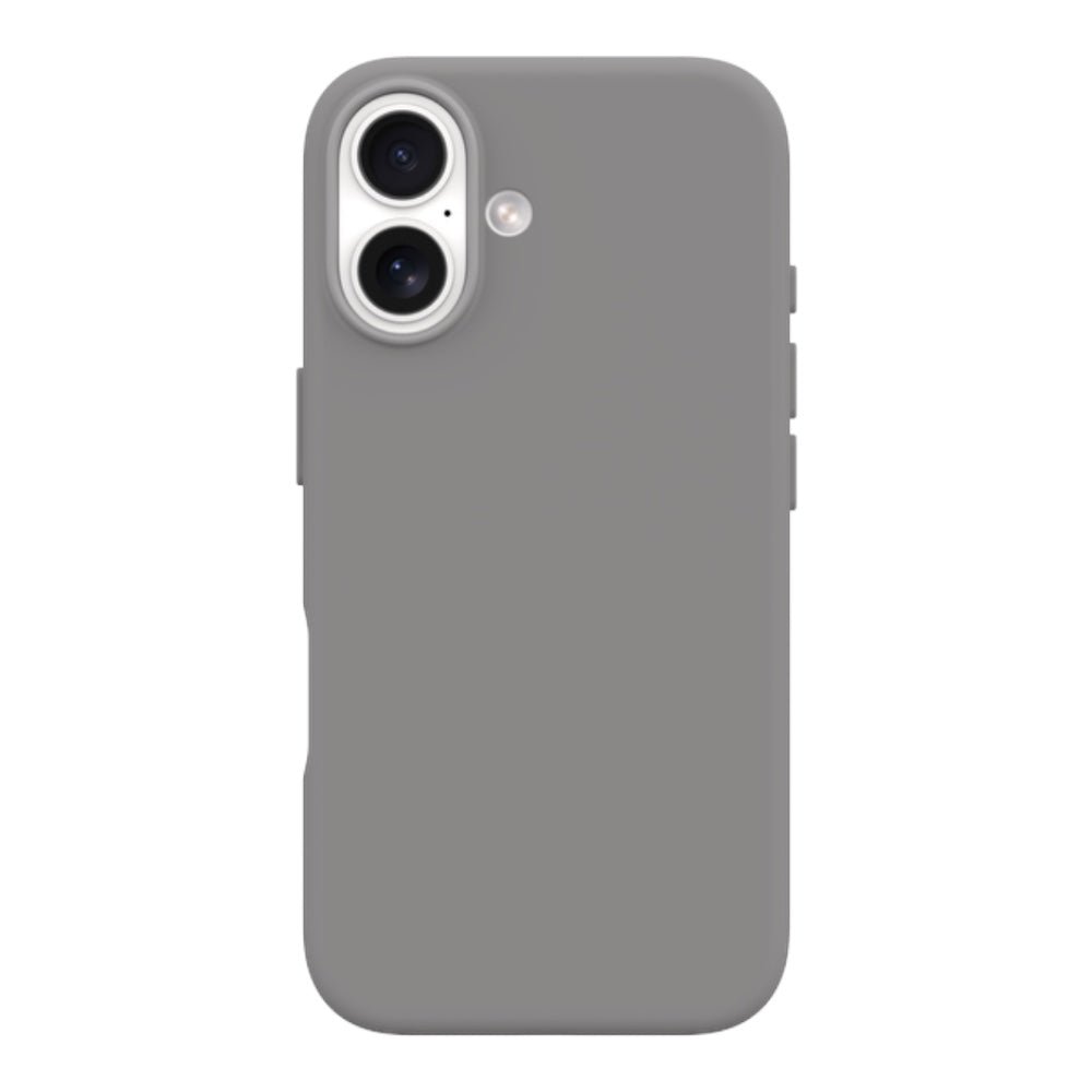 Estuche Devia Skin iPhone 16 Plus Nature Series Silicone Magnetic Case Color Gris Oscuro