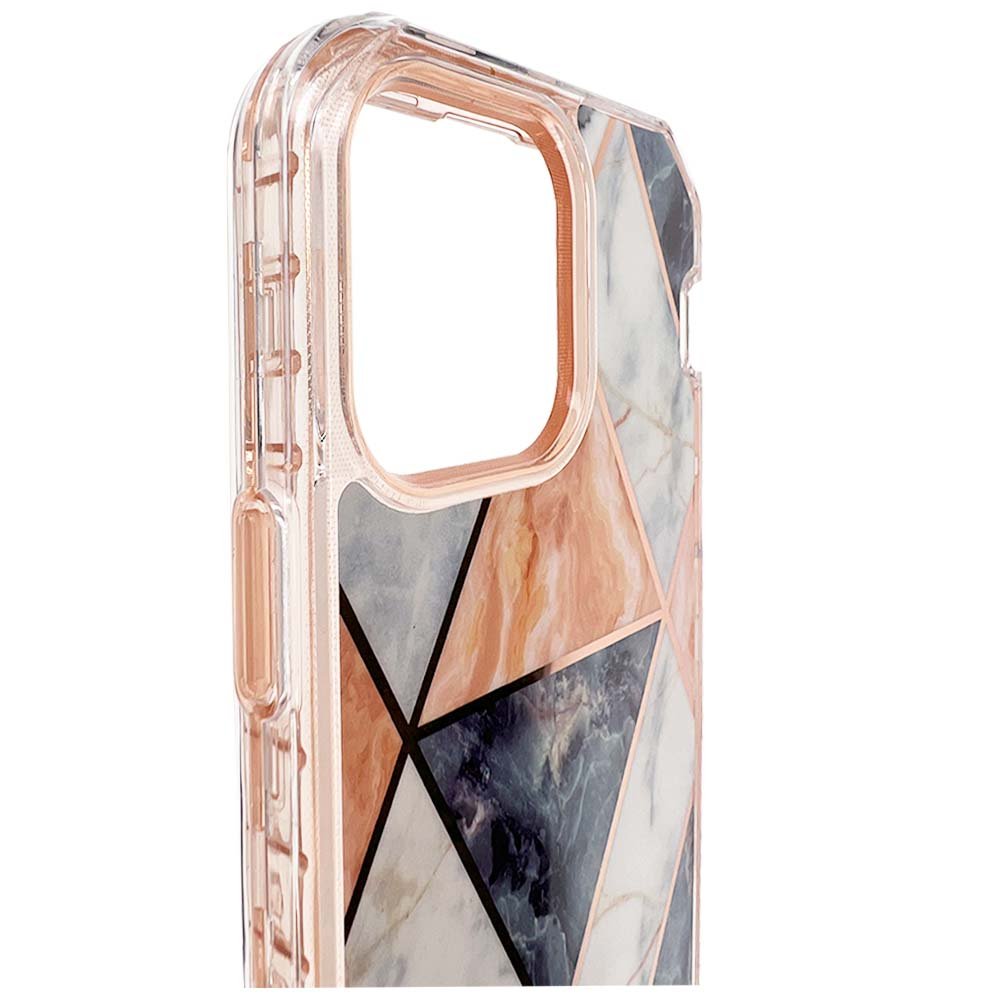 Case el Rey Marble Defender - iPhone 13 Pro Max - Naranja — foto 3