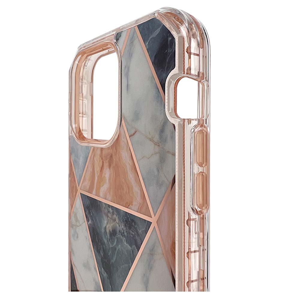 Case el Rey Marble Defender - iPhone 13 Pro Max - Naranja — foto 4