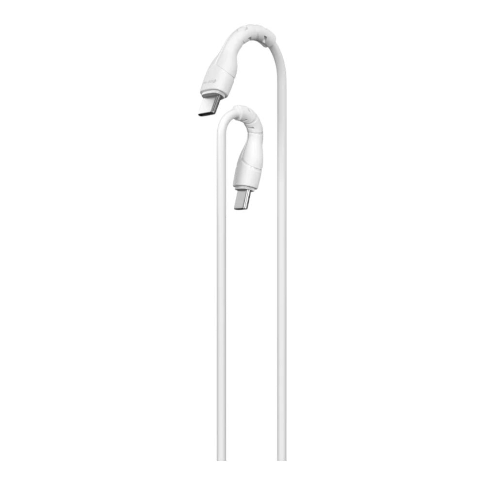 Cable Devia Tipo C Kintone Series Tipo C a Tipo C Economico Ec151 Color Blanco — foto 3