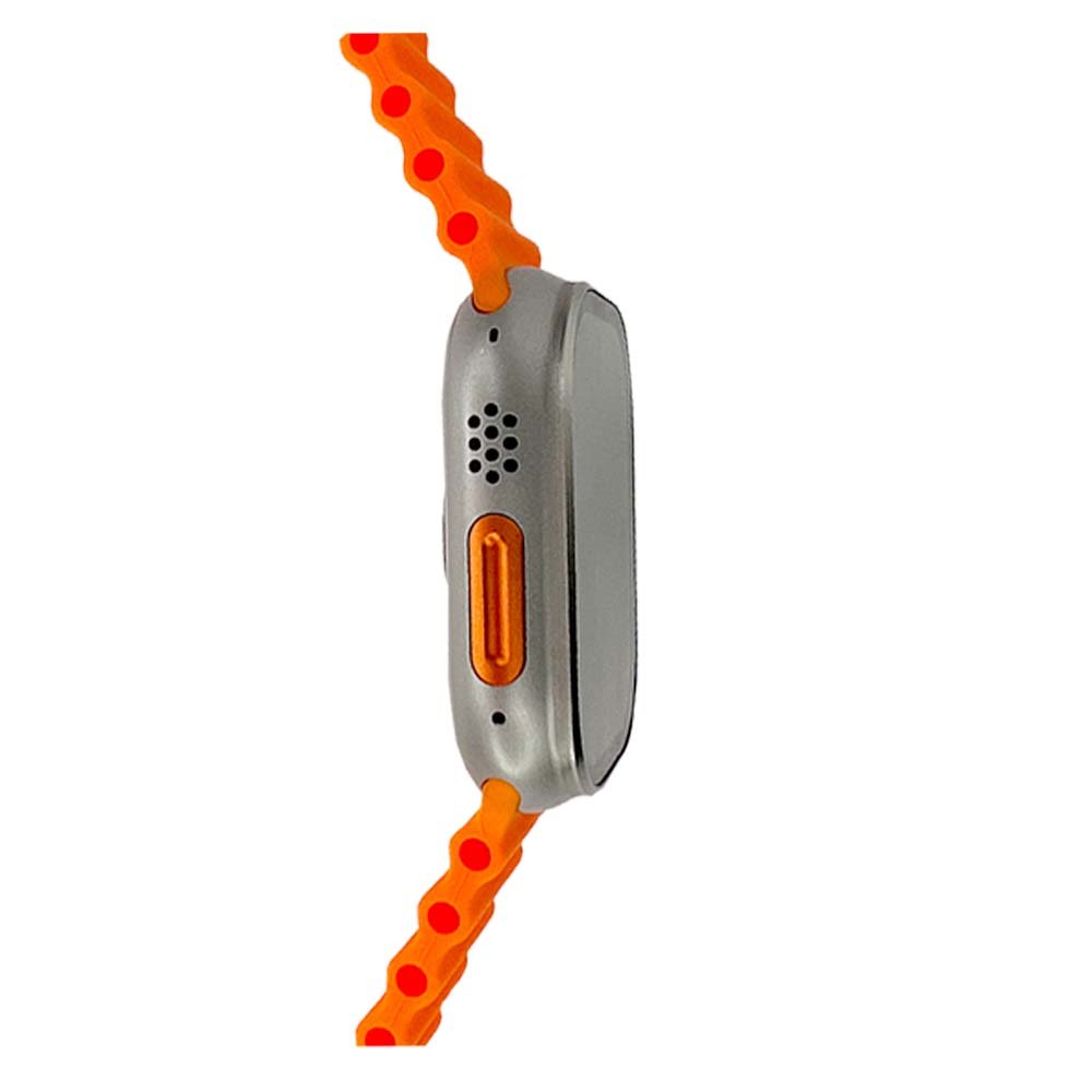 Smart Watch Ultra 2 V9 con Pulsera Naranja - Genérico — foto 4