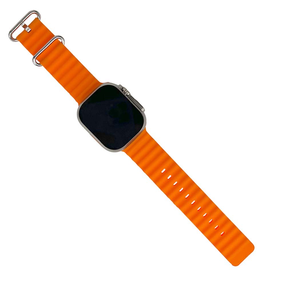 Smart Watch Ultra 2 V9 con Pulsera Naranja - Genérico