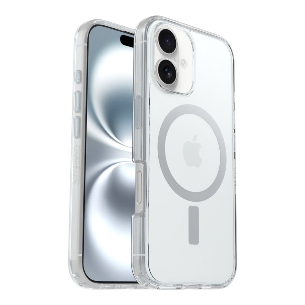 Estuche OtterBox Symmetry con MagSafe iPhone 16 Color Transparente