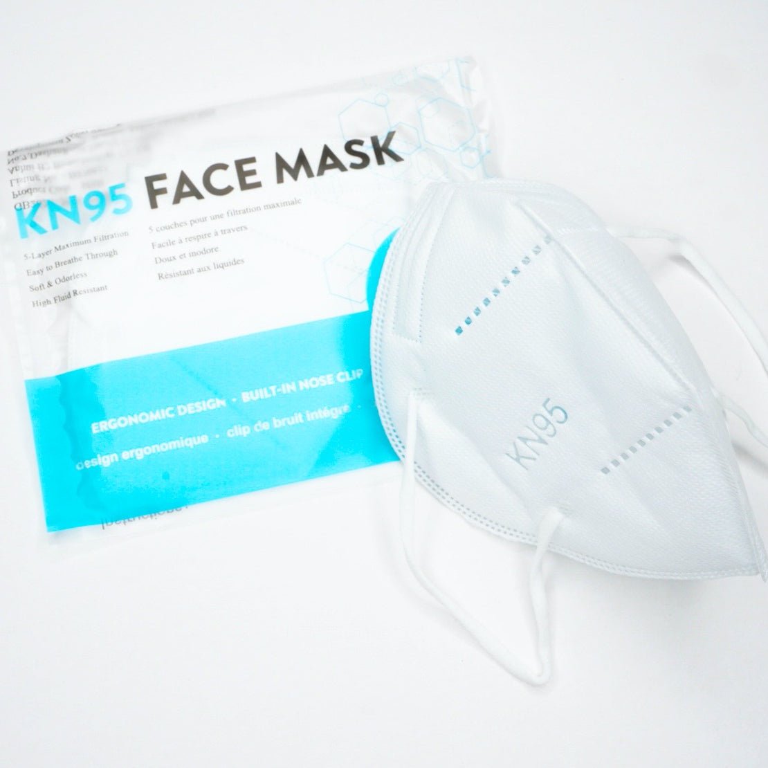 Mascarilla KN95 Importada 5 Capas