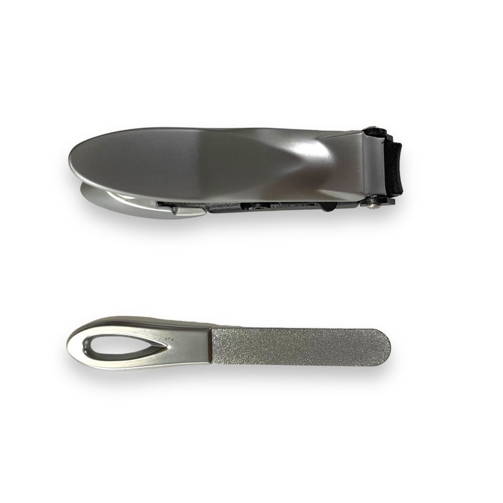 Kit de Corta Uñas Moderno Gris Claro — foto 2